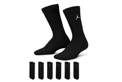 Jordan Everyday Essentials Κάλτσες Ψηλές 6 Ζευγάρια (BJ0583 023)