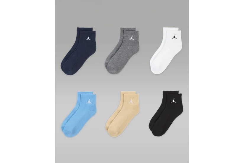 Jordan Everyday Essentials Κοντές Κάλτσες 6 Ζευγάρια