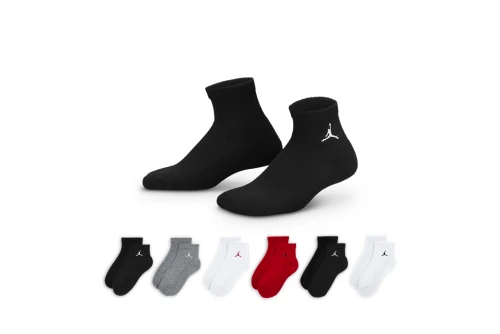 Jordan Cushioned Κάλτσες Κοντές 6 Ζευγάρια (BJ0593 H24)