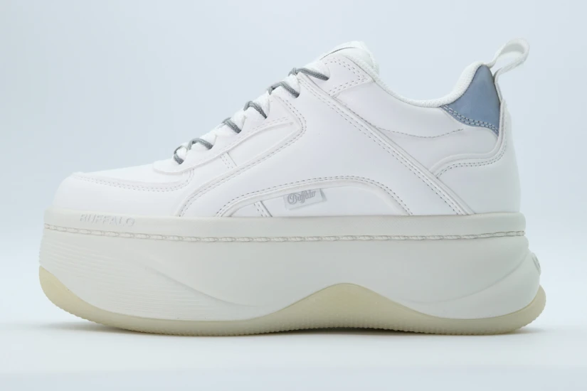 Buffalo Orcus Bo Sneakers με Πλατφόρμα Λευκά