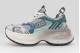 Buffalo Ridr One Γυναικεία Sneakers Ασημί, Μπλε, Πράσινα