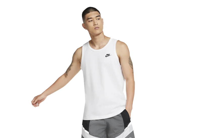 Nike Sportswear Club Μπλούζα Αμάνικη Ανδρική (BQ1260 100)