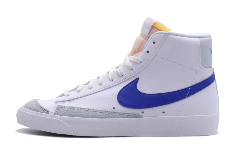 Nike Blazer Mid '77 Vintage Ανδρικά Sneakers Λευκά, Γκρι, Ρουά