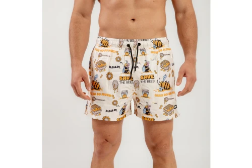 Bee Unusual Bdsm Μαγιό Σορτς Ανδρικό (BS-251249)