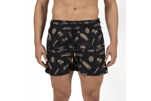 Bee Unusual Bad Decisions Μαγιό Σορτς Ανδρικό (BS-263203)