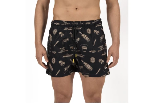 Bee Unusual Bad Decisions Μαγιό Σορτς Ανδρικό (BS-263203)