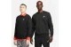 Nike Sportswear Club Fleece Ανδρική Μακρυμάνικη Μπλούζα Μαύρη