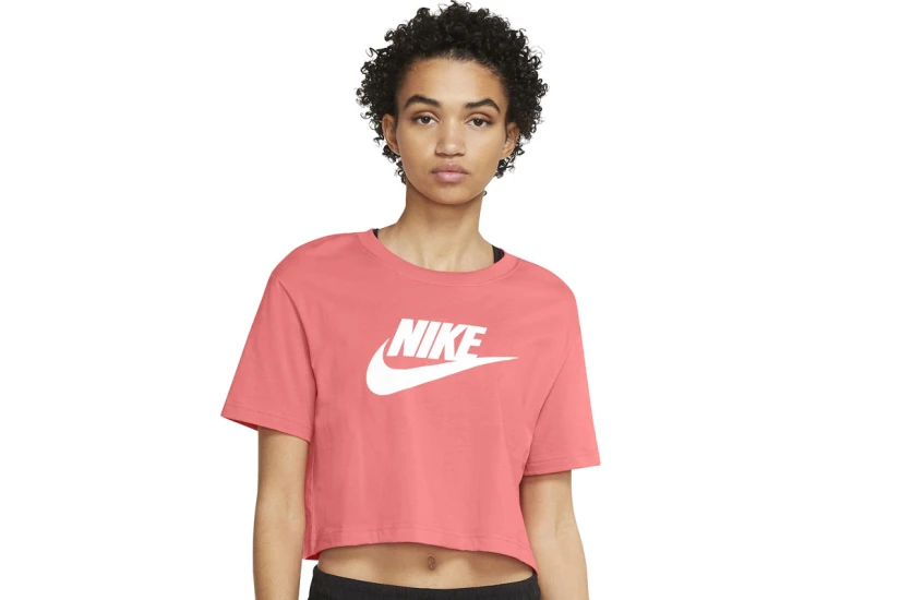 Nike Sportswear Essential Γυναικείο Cropped Κοντομάνικο T-Shirt