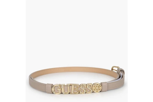 Guess Logo Ζώνη Casual (BW9324P6115 BEI)