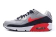 Nike Air Max 90 LTR Παιδικά Sneakers Γκρι, Κόκκινα, Λευκά