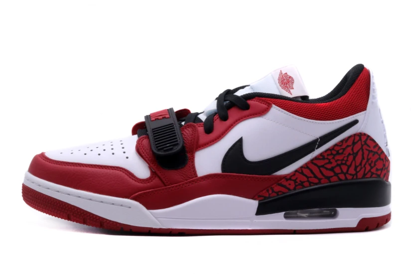 Jordan Air Legacy 312 Low Ανδρικά Sneakers Λευκά, Κόκκινα, Μαύρα