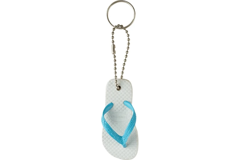 Havaianas Chaveiro Μπρελόκ Λευκό, Γαλάζιο
