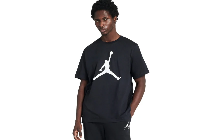 Jordan Jumpman Ανδρικό Κοντομάνικο T-Shirt Μαύρο
