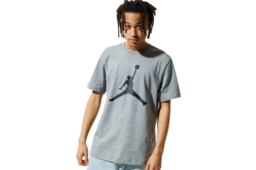 Jordan Jumpman Ανδρικό Κοντομάνικο T-Shirt Γκρι