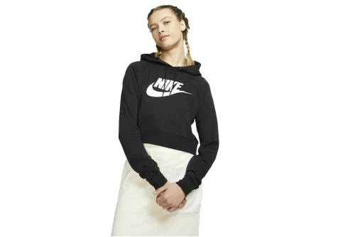 Nike Sportswear Essential Crop Hoodie Γυναικείο (CJ6327 010)