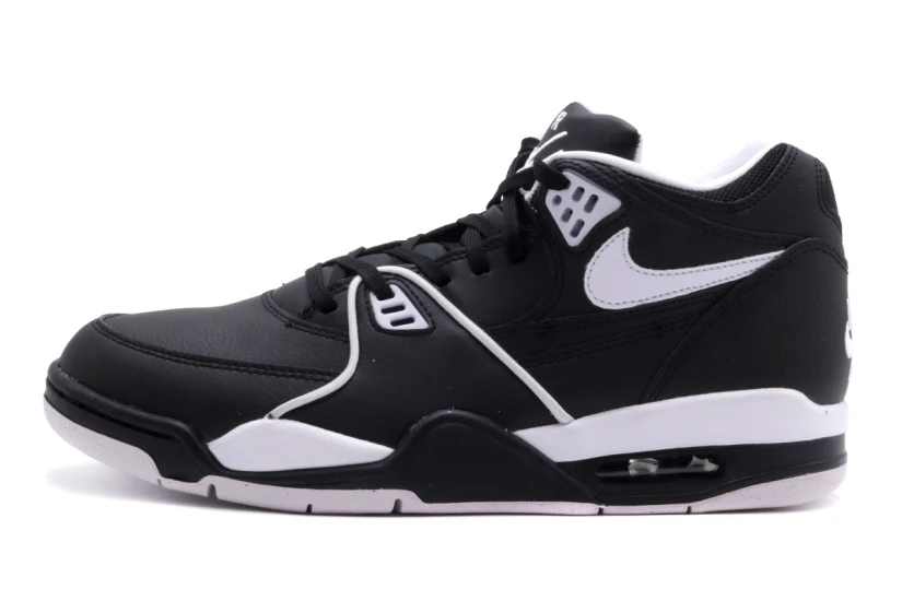 Nike Air Flight 89 Ανδρικά Sneakers Μαύρα, Λευκά