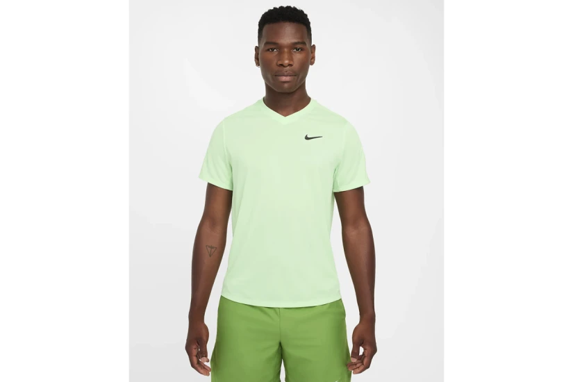 Nike Court Victory Dri-FIT Ανδρικό Κοντομάνικο T-Shirt Λαχανί