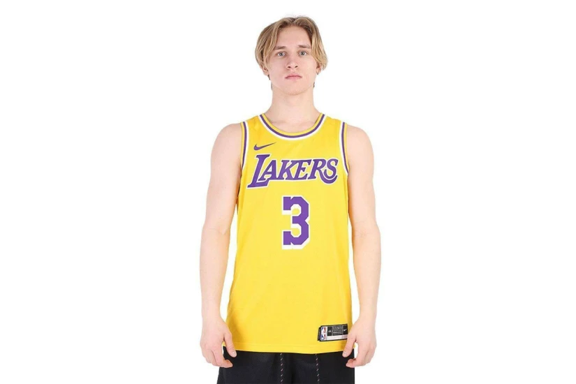 Nike Los Angeles Lakers Anthony Davis Dri-FIT Φανέλα Nba Icon Edition