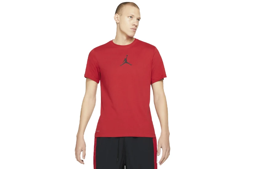 Jordan Jumpman Ανδρικό Κοντομάνικο T-Shirt Κόκκινο