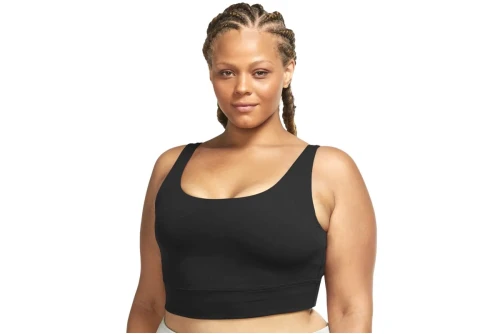 Nike Yoga Luxe Infinalon Dri-Fit Crop Top Αμάνικο Γυναικείο (CZ3286 010)