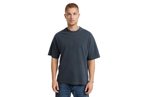 G-Star Overdyed Center Chest Loose R T-Shirt Ανδρικό (D25737-C756-G476 PETROL GD)