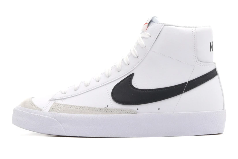 Nike Blazer Mid 77 Παιδικά Sneakers Λευκά, Μαύρα