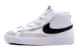 Nike Blazer Mid 77 Βρεφικά Sneakers Λευκά, Γκρι Ανοιχτά, Μαύρα