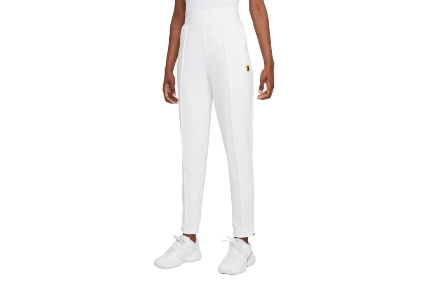 Nike Court Tennis Dri-FIT Γυναικείο Παντελόνι Φόρμας Λευκό