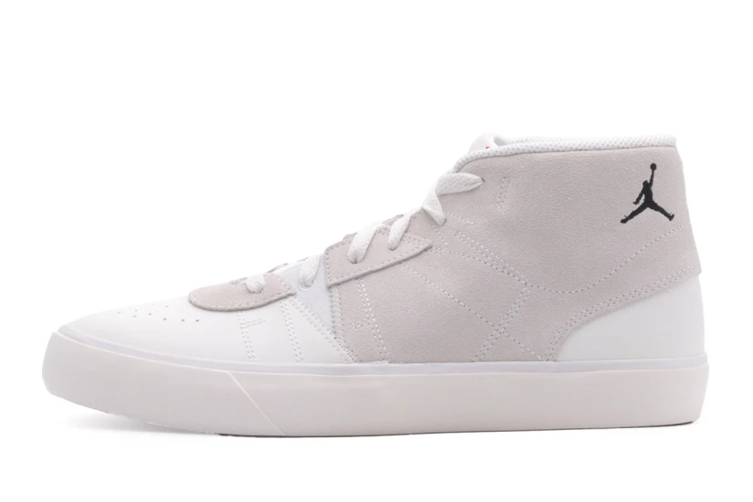 Jordan Series Mid Ανδρικά Sneakers Γκρι Ανοιχτό, Λευκά