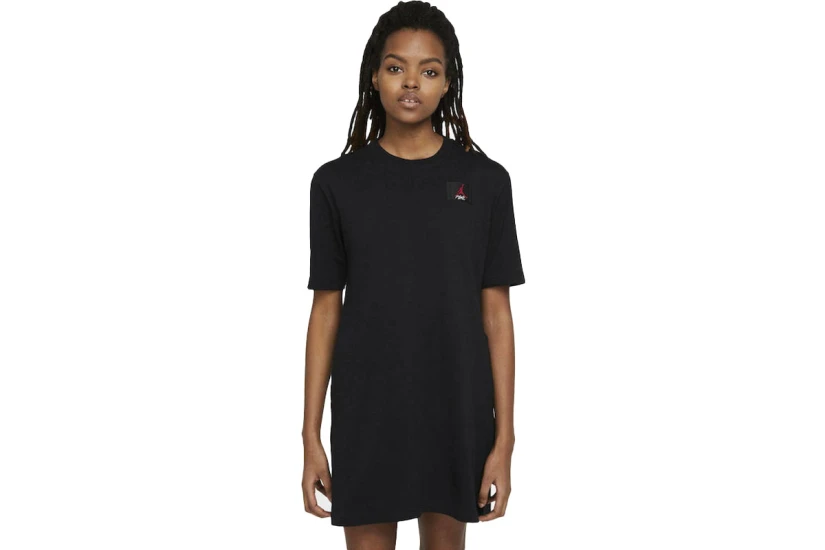 Jordan Essentials Γυναικείο Mini Φόρεμα Μαύρο