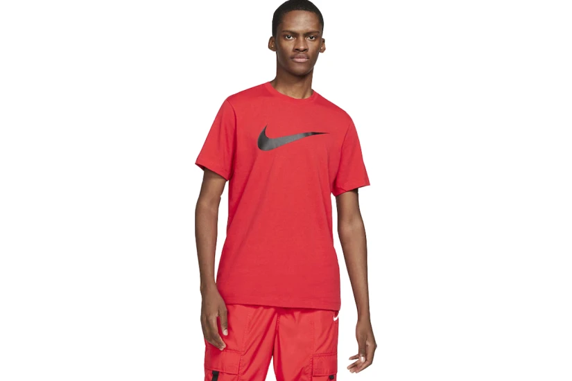 Nike Ανδρικό Κοντομάνικο T-Shirt Κόκκινο (DC5094 657)