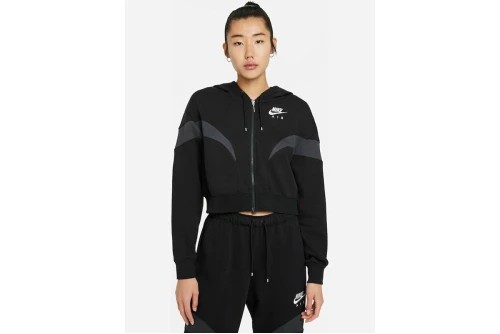 Nike Air Oversized Fleece Ζακέτα Βαμβακερή Γυναικεία (DD5447 010)