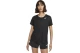 Nike Dri-Fit Race Γυναικείο Κοντομάνικο T-Shirt Μαύρο