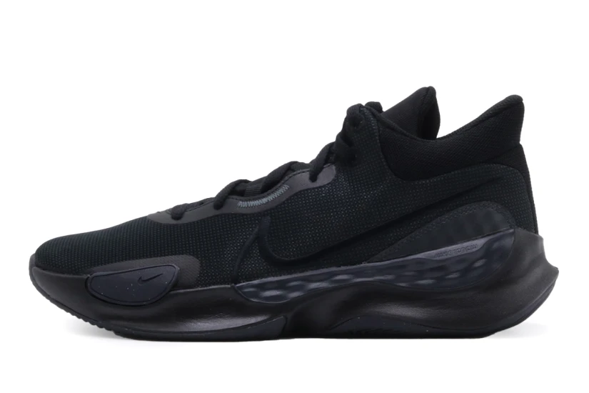 Nike Renew Elevate 3 Ανδρικά Μπασκετικά Παπούτσια Μαύρα