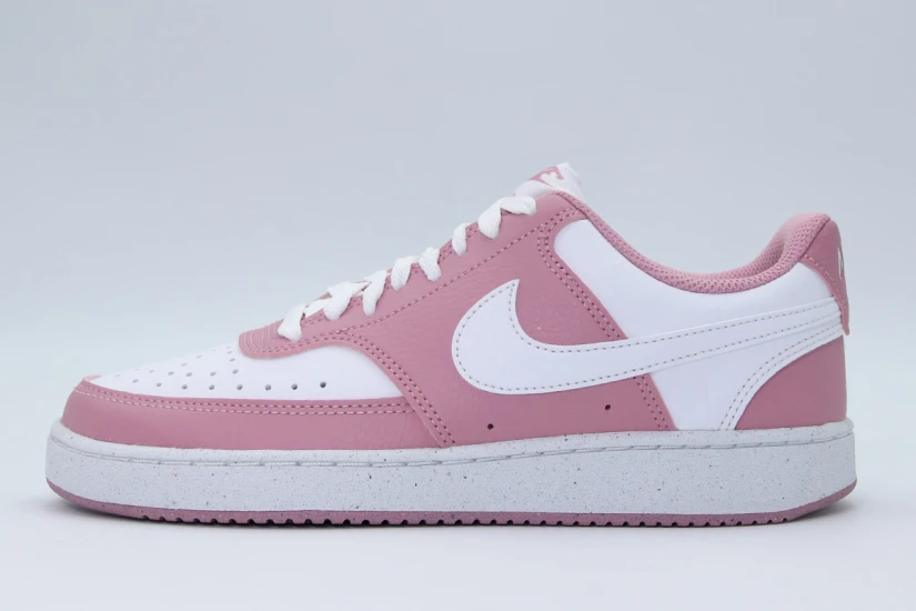 Nike Court Vision Low Next Nature Sneakers Ροζ, Λευκά