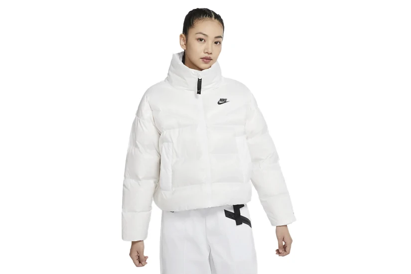 Nike Sportswear Therma-FIT City Γυναικείο Puffer Μπουφάν Λευκό