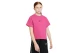 Nike Παιδική Κοντομάνικη Crop Top Μπλούζα Ροζ