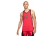 Nike Basketball Dri-FIT Ανδρική Αμάνικη Μπλούζα Κόκκινη, Μαύρη