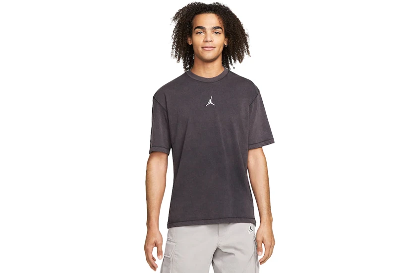 Jordan Dri-FIT Sport Ανδρικό Κοντομάνικο T-Shirt Μαύρο
