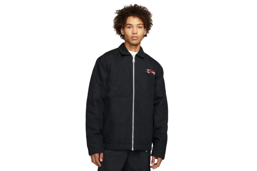 Jordan Flight Heritage Reversible Ανδρικό Ελαφρύ Μπουφάν Μαύρο