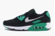 Nike Air Max 90 Ανδρικά Sneakers Μαύρα, Πράσινα, Λευκά