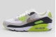 Nike Air Max 90 Ανδρικά Sneakers Λευκά, Λαχανί, Γκρι