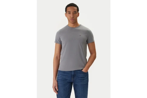 Tommy Jeans Flag Extra Slim Jersey T-Shirt Ανδρικό (DM0DM04411 PTL)