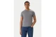 Tommy Jeans Flag Extra Slim Jersey Ανδρικό Κοντομάνικο T-Shirt Γκρι