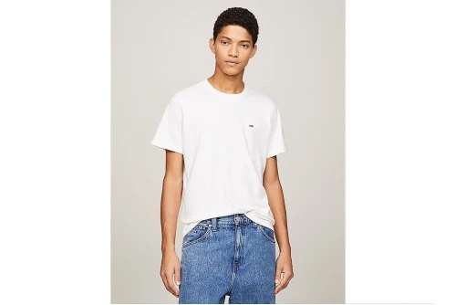 Tommy Jeans Classics Cotton T-Shirt Ανδρικό (DM0DM09598 YBR)