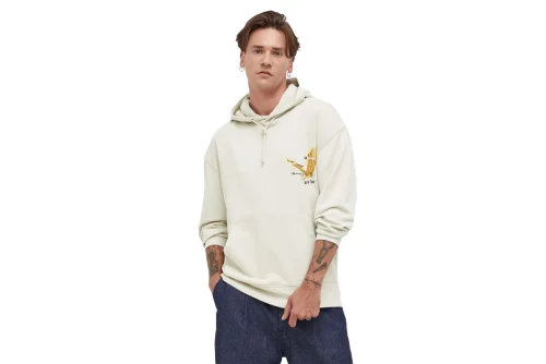 Tommy Jeans Tjm Rlx Vintage Eagle Hoodie Ανδρικό (DM0DM17812 ACG)