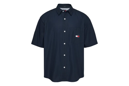 Tommy Jeans Easy Poplin Ss Πουκάμισο Κοντομάνικο Ανδρικό (DM0DM18885 C1G)