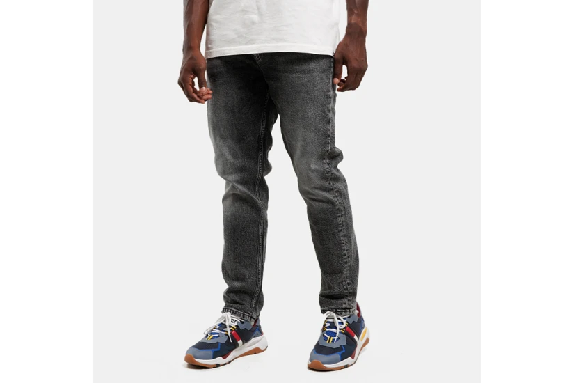 Tommy Jeans Dad Regular Tapered Ανδρικό Τζιν Παντελόνι Ανθρακί