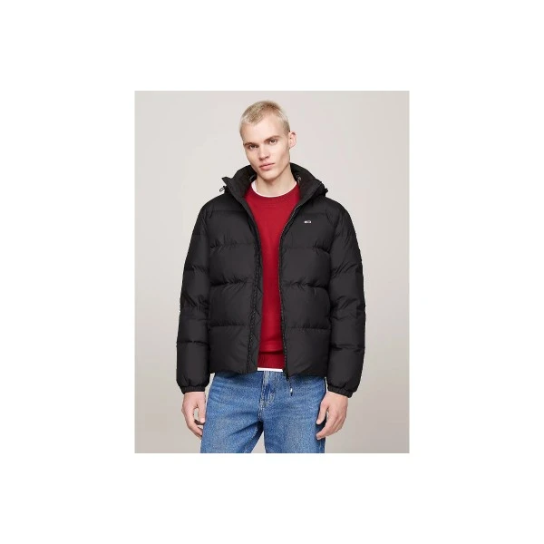 Tommy Jeans Water Repellent Down Hooded Μπουφάν Puffer Ανδρικό (DM0DM19786 BDS)