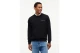 Tommy Jeans Linear Logo Embroidery Fleece Μπλούζα Με Λαιμόκοψη Ανδρική (DM0DM20249 BDS)
